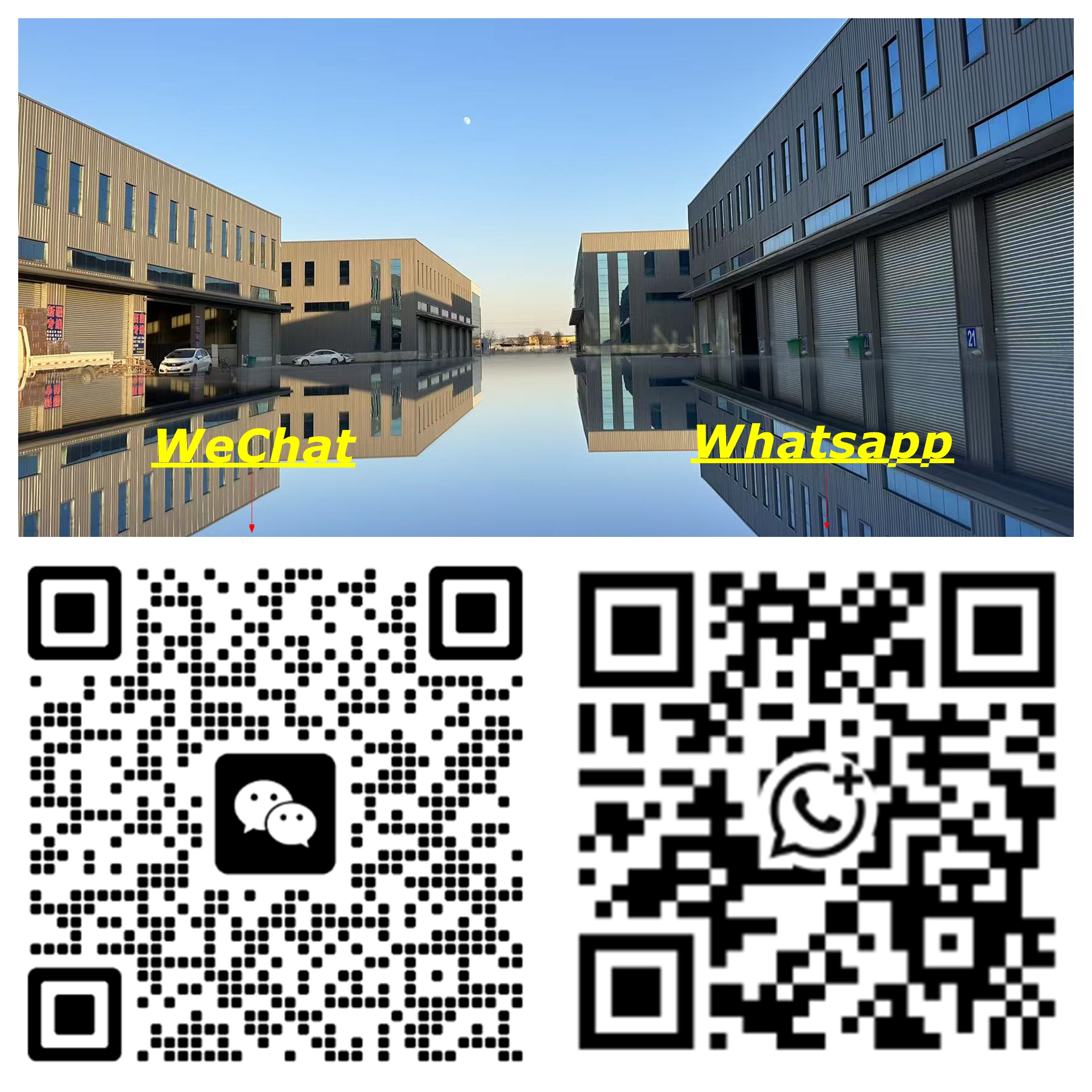 WeChat & WhatsApp Contact